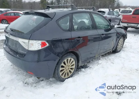 2008 Subaru Impreza 2.5I from USA, damaged, VIN JF1GH61698H812008